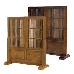 楽天市場】和風衝立 （900巾）幅90×高101cm1連 ついたて 間仕切り