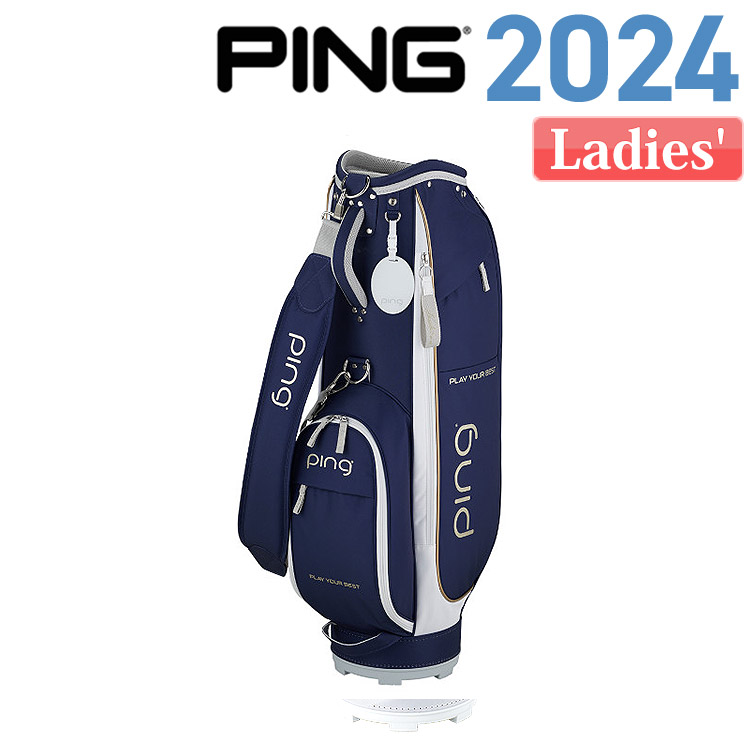 楽天市場】ピン CB-L2401 ピュア レディース キャディバッグ ネイビー