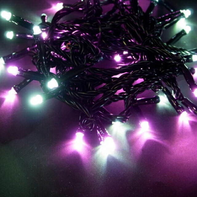 楽天市場】ニュースタンダードライト100球 白・ピンク色LED