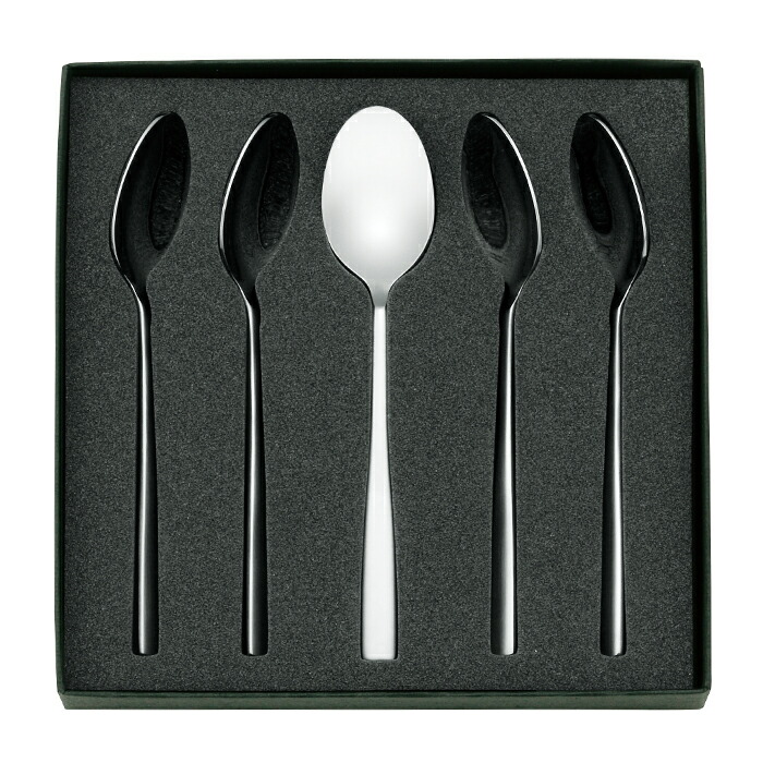 楽天市場】燦【SAN】5PCS カトラリーセット ティースプーン : ヤクセル