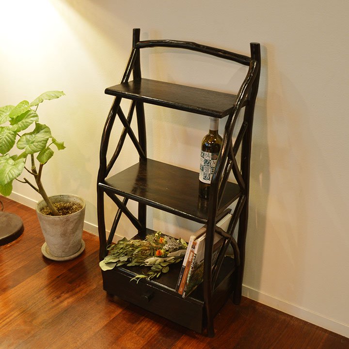 楽天市場】☆レビューで特典☆アジアン家具 木製 バリ ♪ARブック