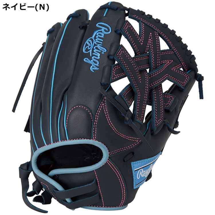 楽天市場】軟式 グローブ ローリングス キャメル（カラーネイビー）の通販