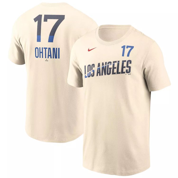 楽天市場】50/50 大谷翔平 Tシャツ 半袖 ドジャース シティコネクト
