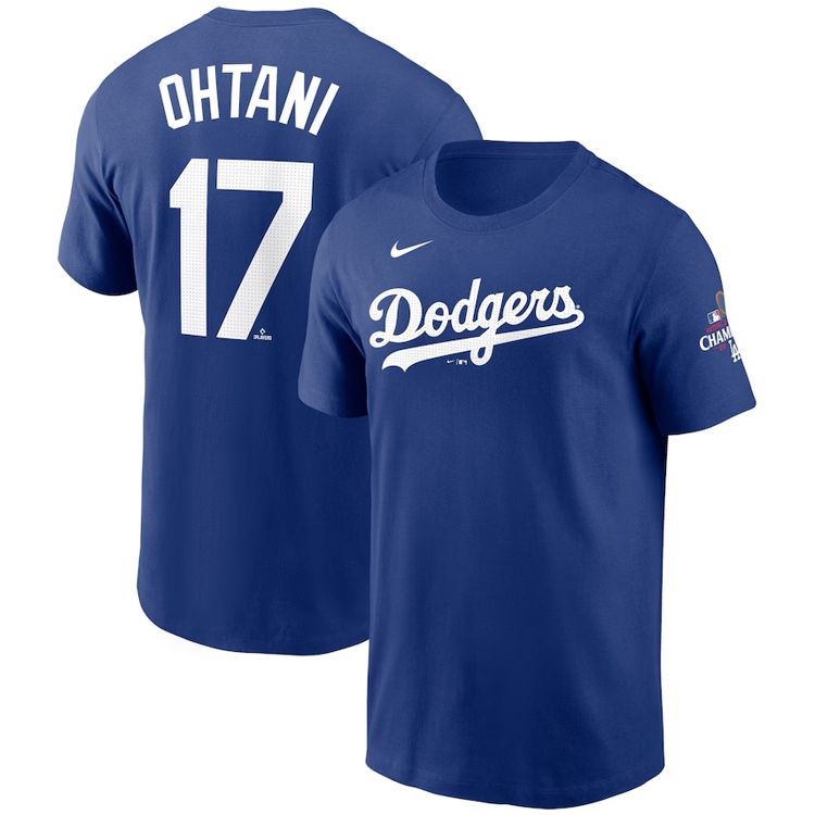 楽天市場】ワールドシリーズチャンピオン 大谷翔平 ネーム＆ナンバー T