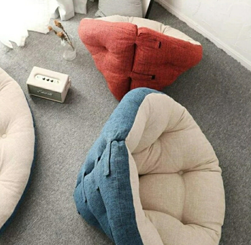 楽天市場】ダメになるフィットクッションソファ 3way しずく型 座椅子