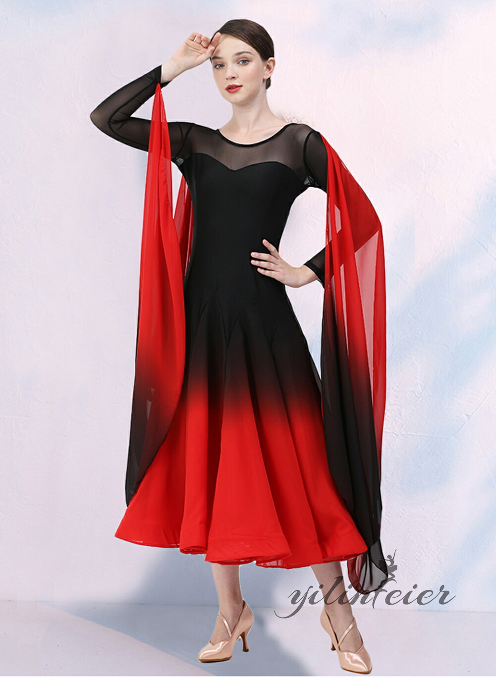 楽天市場】社交ダンス衣装 ドレス ダンスドレス レディース オーダー