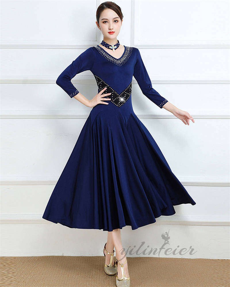 楽天市場】社交ダンスドレス 社交ダンス練習着 スリム フラメンコ