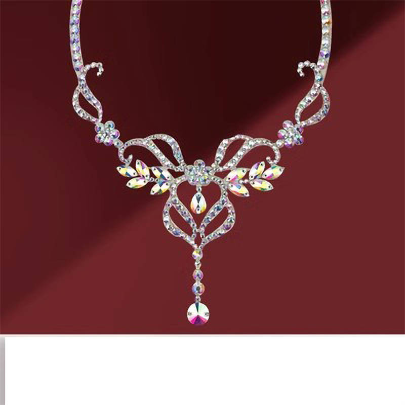 楽天市場】社交ダンス ネックレス イヤリング ダンス衣装アクセサリー