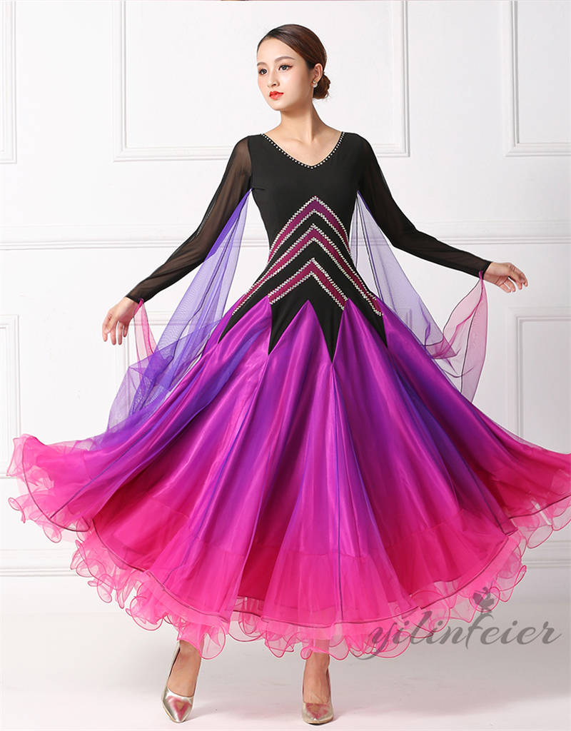 楽天市場】社交ダンスドレス フラメンコ 衣装 スタンダード チュール
