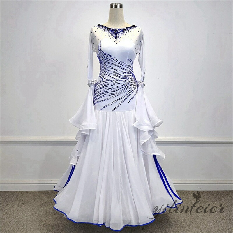 楽天市場】【受注生産】豪華社交ダンス ドレス スタンダード ダンス