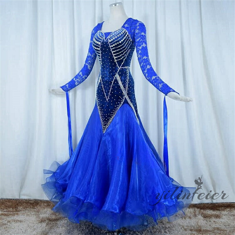 楽天市場】【受注生産】豪華社交ダンスドレス ダンス衣装 発表会 社交