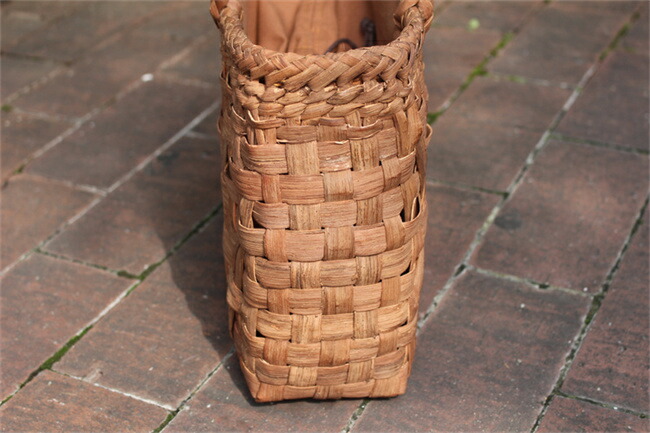 楽天市場】乱れ編み 山葡萄 かご 籠 バッグ 一番皮 中布と内ポケット