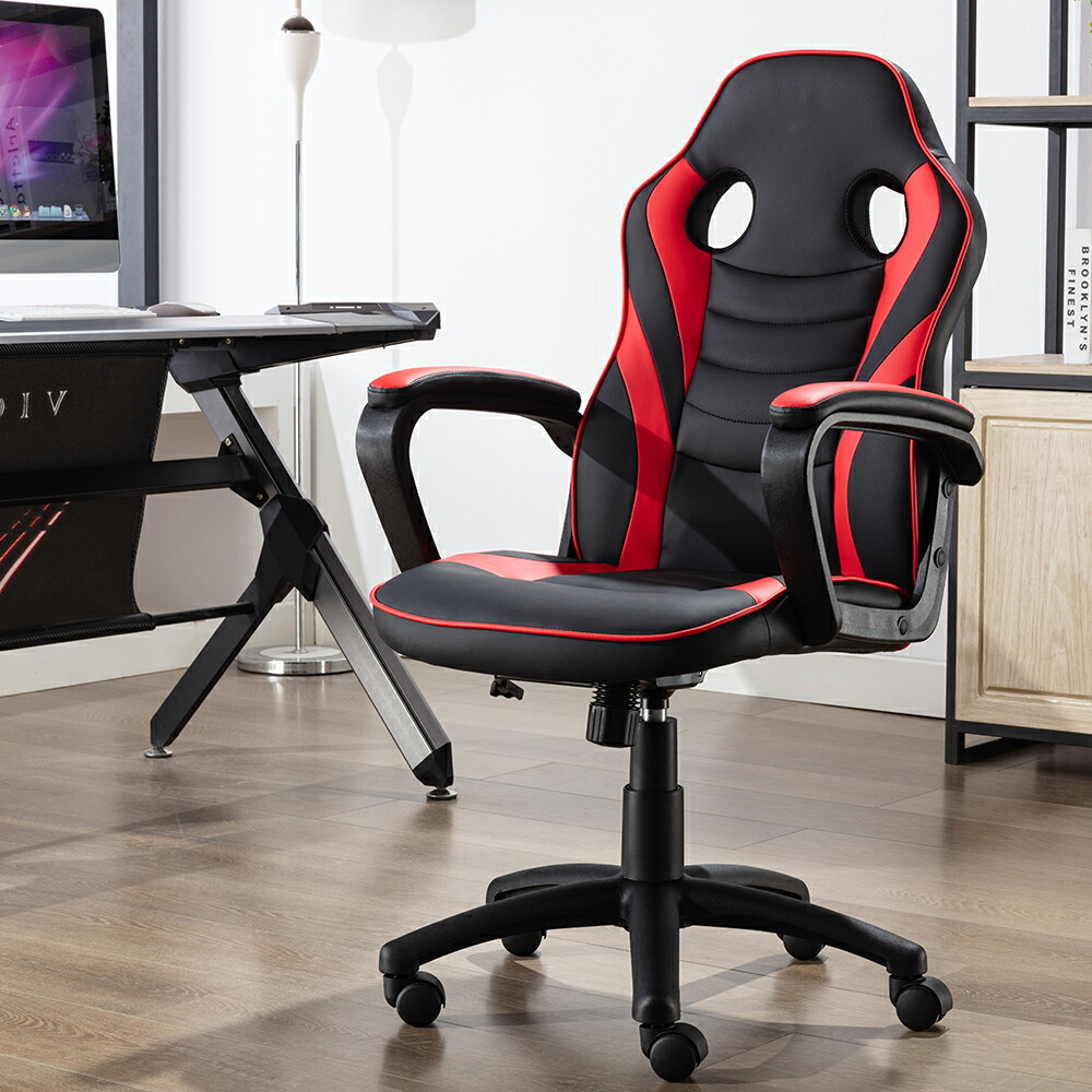 楽天市場】楽天1位 LEOVOL ゲーミングチェア ゲームチェア デスク