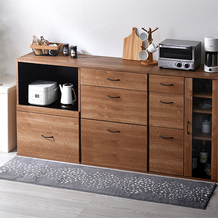 楽天市場】☆スーパーセール 20％OFF☆レンジ台 食器棚 幅60 キッチン