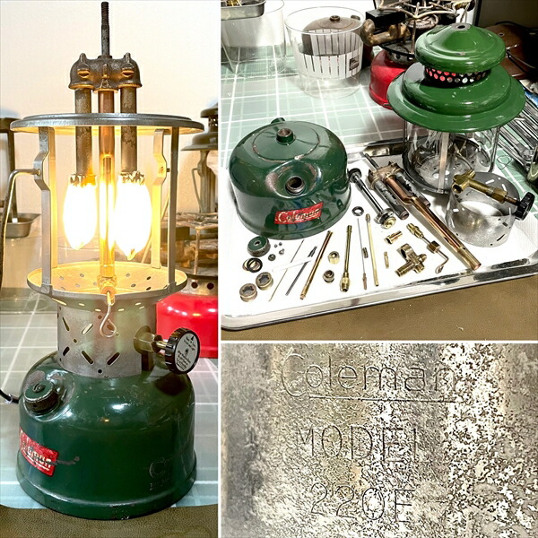 楽天市場】1954年2月 220E コールマン Coleman ビンテージ ランタン