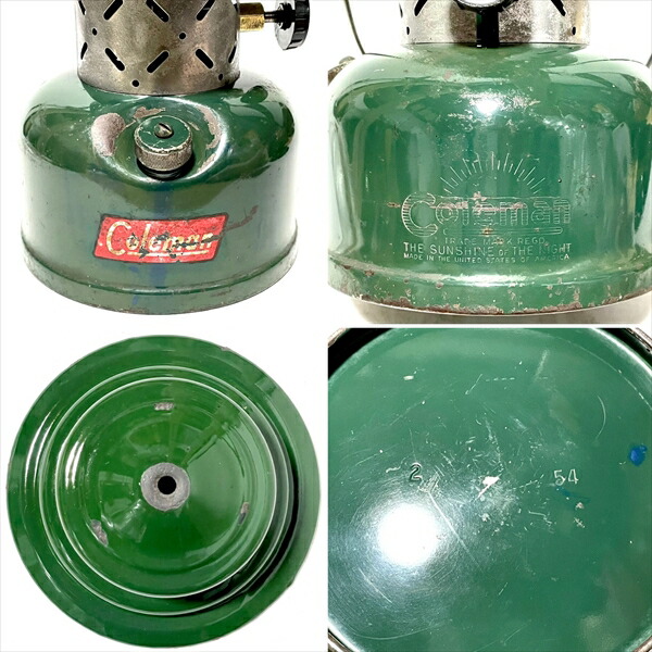 楽天市場】1954年2月 220E コールマン Coleman ビンテージ ランタン