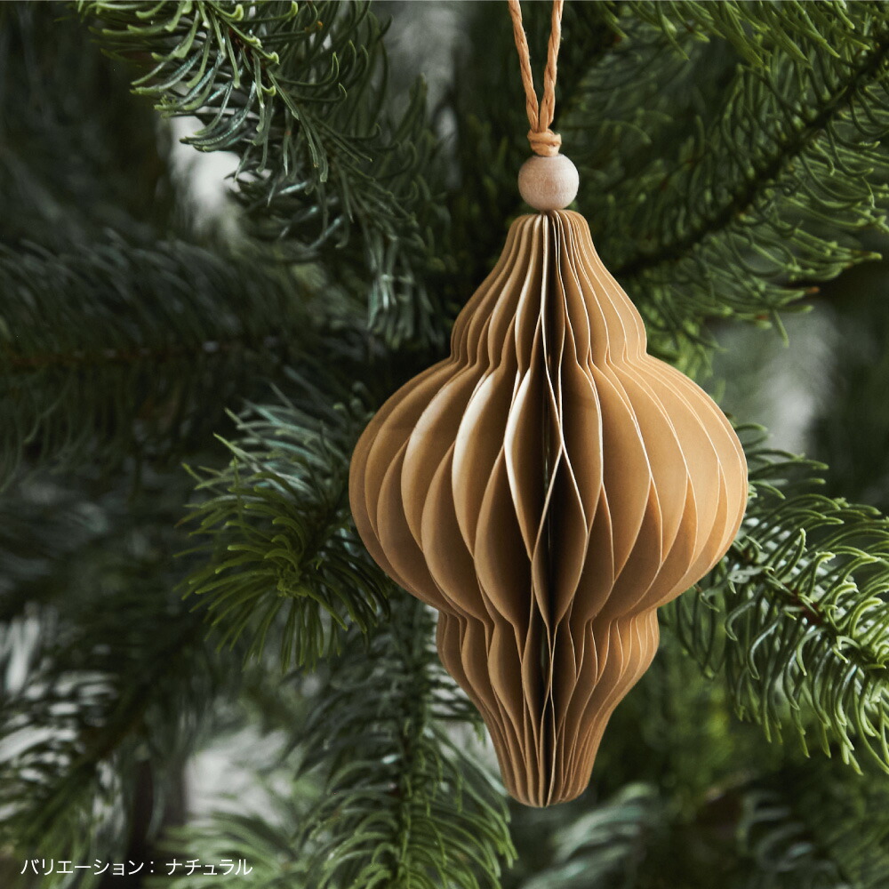 楽天市場】クリスマス オーナメントセット ペーパーオーナメント 紙製