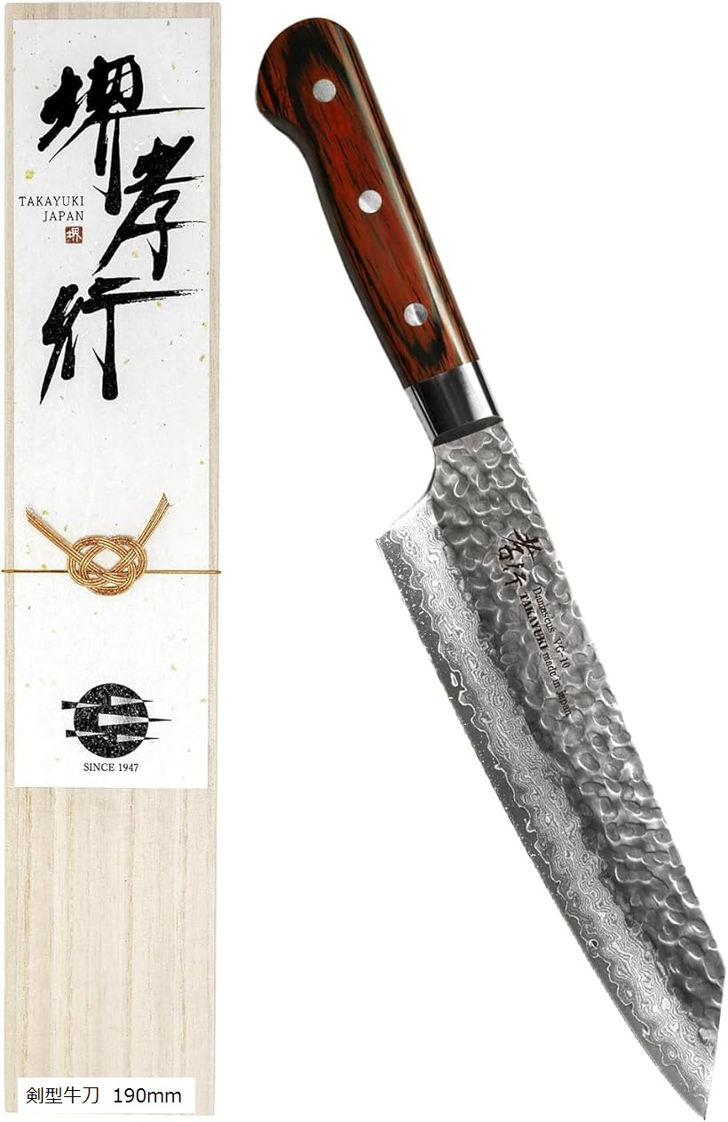 楽天市場】堺孝行 プロの料理人が愛用する包丁ブランド ダマスカス 剣