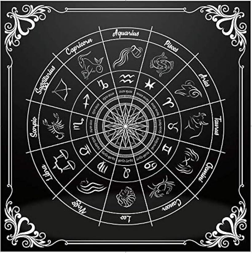 楽天市場】タロット占い用 ラバーマット 星座風 60x60cm 厚さ2mm