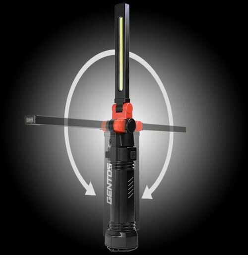 楽天市場】【充電池1個プレゼント】ジェントス GENTOS 作業灯 COB LED