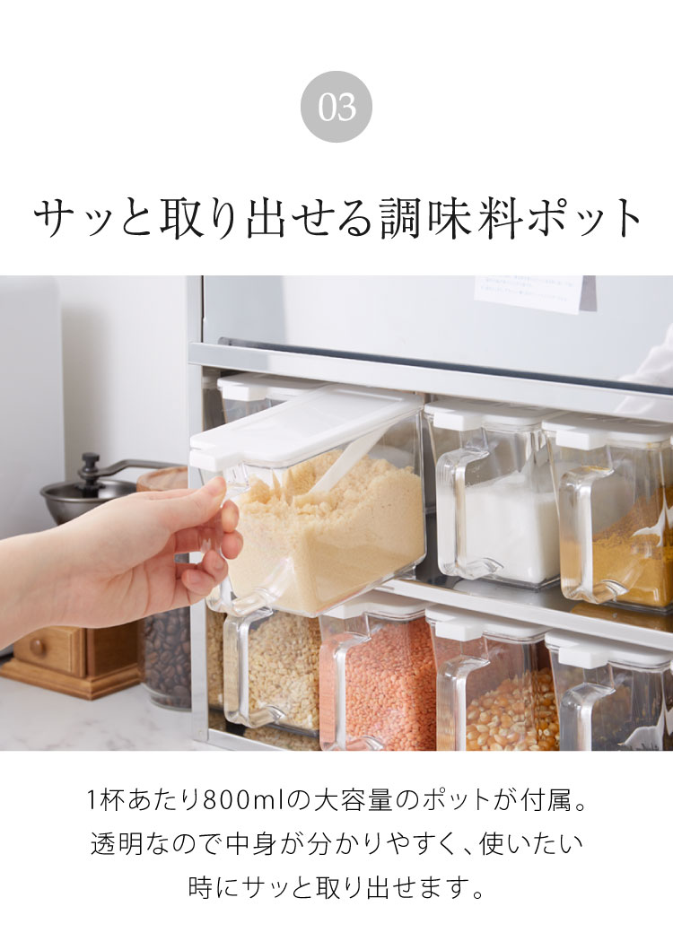楽天市場】日本製 燕三条 スパイスラック 10杯 ステンレス 調味料
