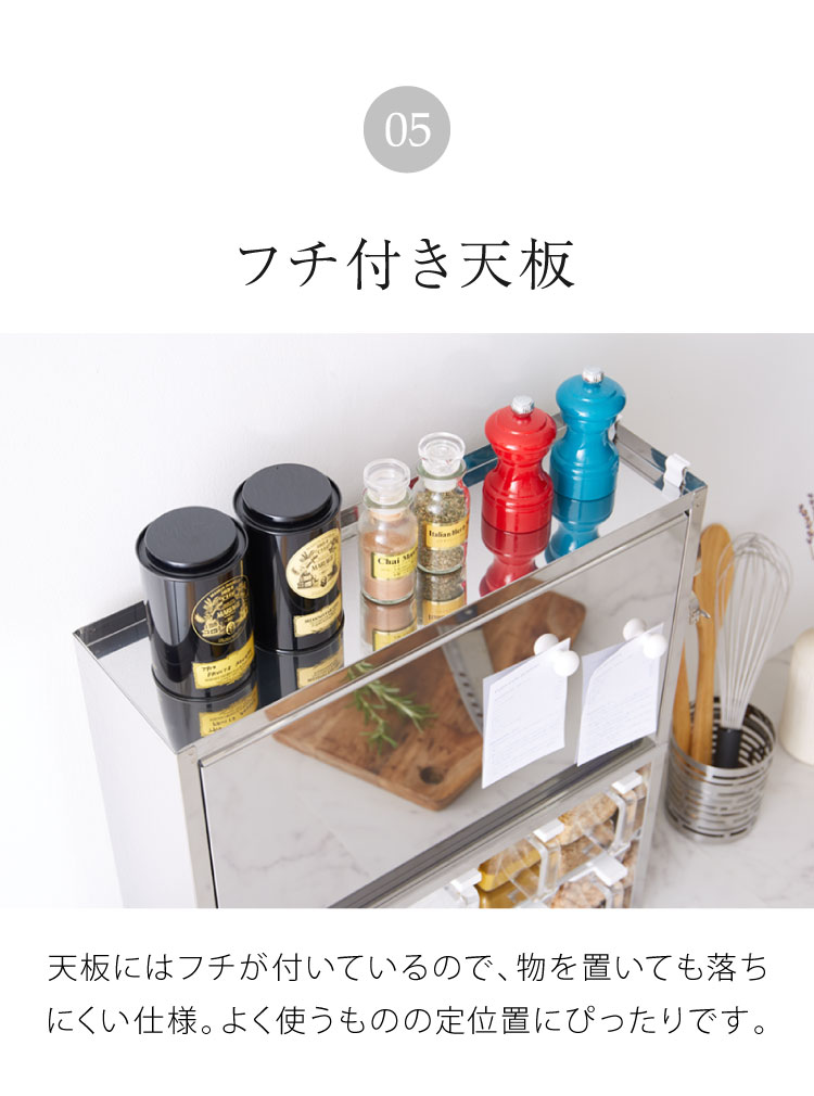 楽天市場】日本製 燕三条 スパイスラック 10杯 ステンレス 調味料