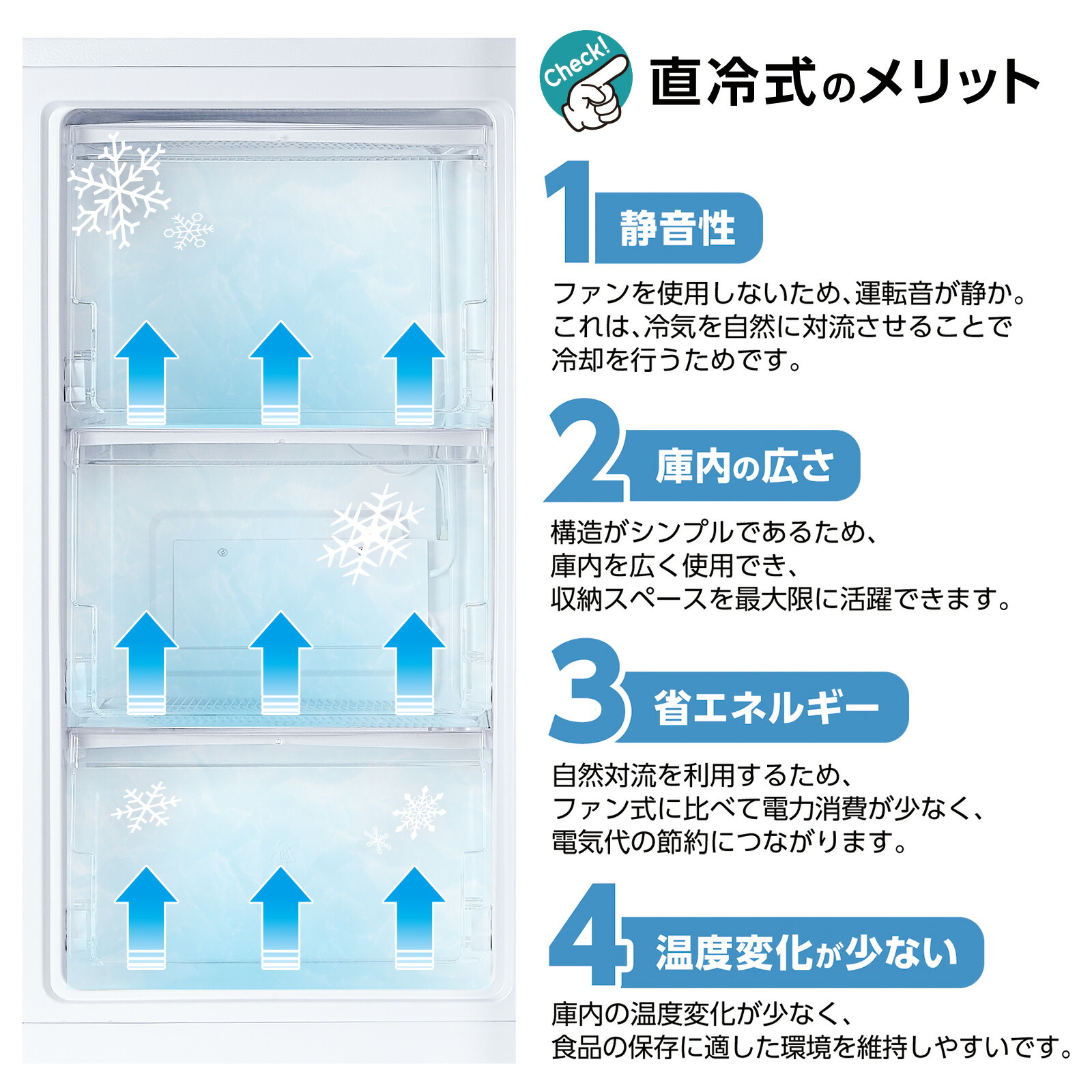 楽天市場】【スーパーSALE 特別価格】冷凍庫 家庭用 60L 小型 静音設計