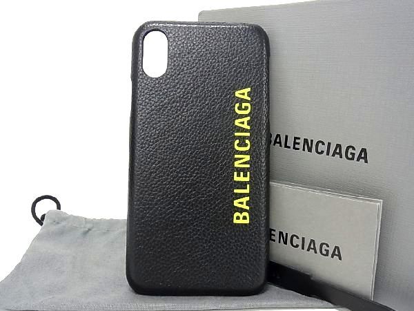 楽天市場】□新品□未使用□ BALENCIAGA バレンシアガ レザー iPhoneX