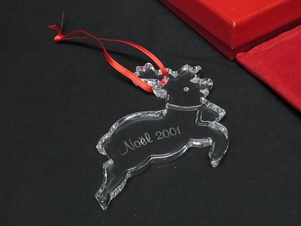 楽天市場】□新品□未使用□ Baccarat バカラ ノエル 2001 クリスタル