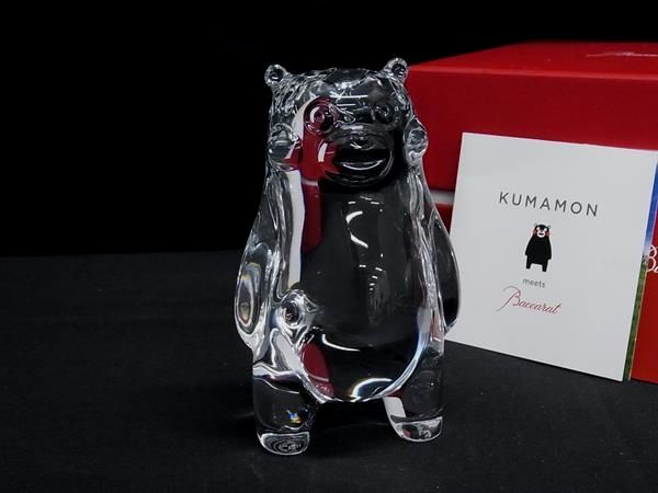 楽天市場】□新品同様□ Baccarat バカラ くまもん クリスタルガラス