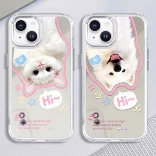 楽天市場】iPhone ケース カバー スマホケース ミラー シルバー 鏡 Y2K