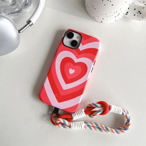 楽天市場】iPhone ケース カバー ハート アメリカン レトロ Y2K ポップ
