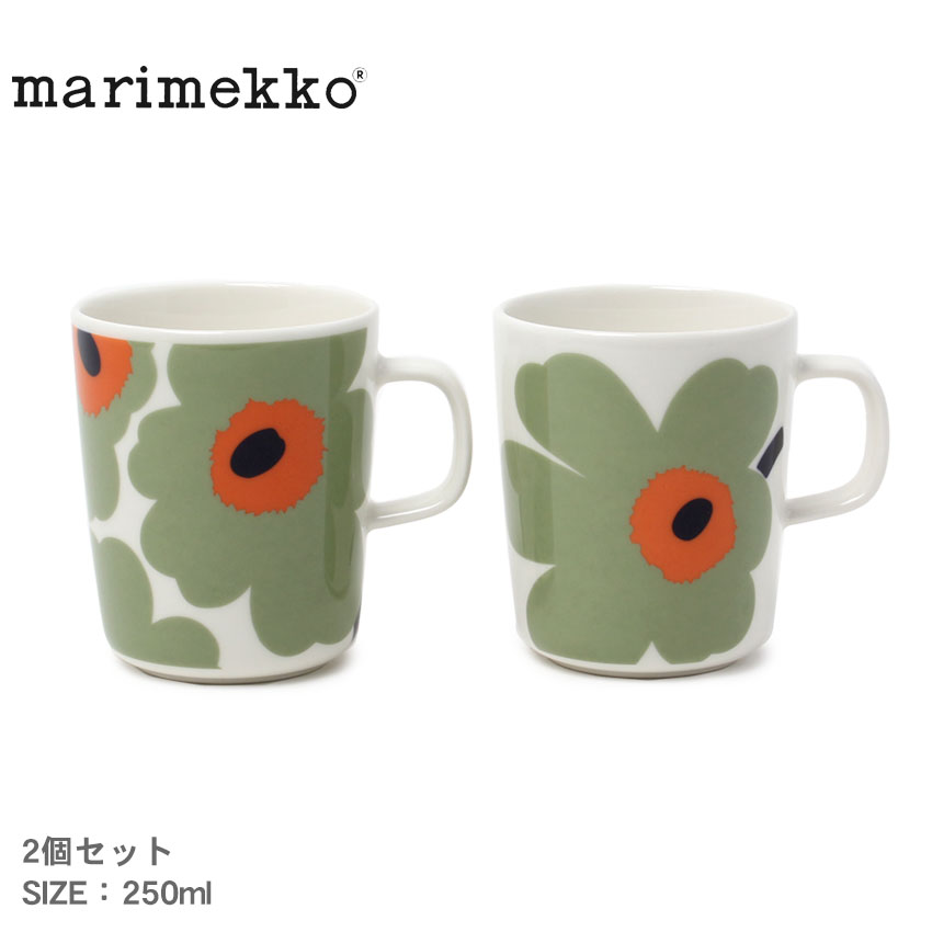 楽天市場】マリメッコ 食器 MARIMEKKO ウニッコ マグカップセット