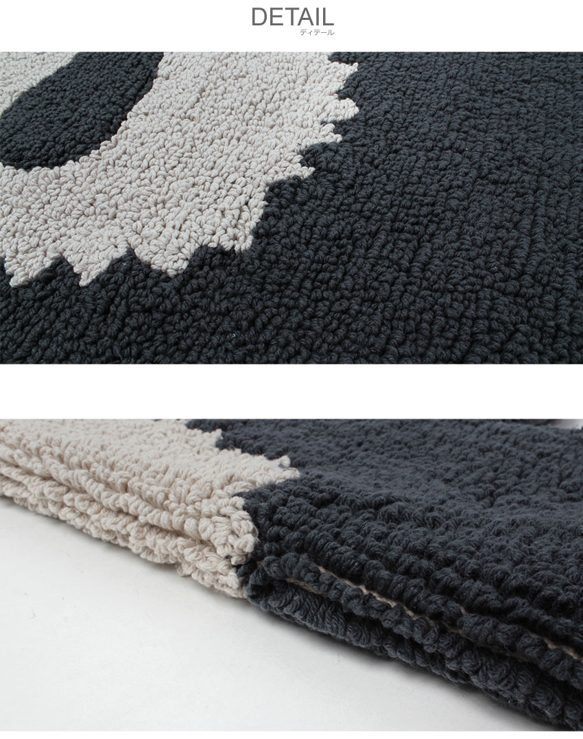 楽天市場】マリメッコ MARIMEKKO ウニッコ バスマット 73cm×74cm