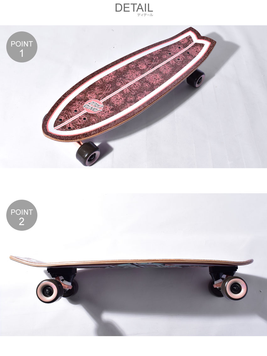 楽天市場】サンタクルーズ スケートボード SANTA CRUZ SHARK FLORAL