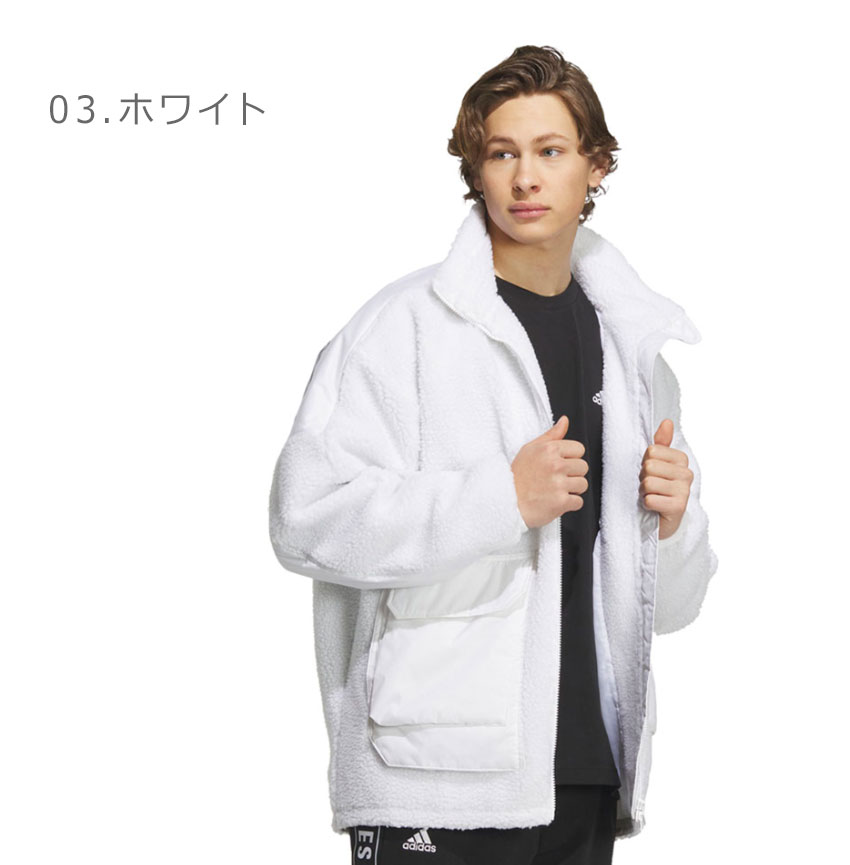 楽天市場】アディダス ボアジャケット ADIDAS ワーディング オーバー