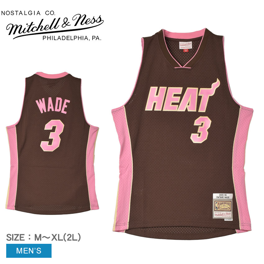 楽天市場】ミッチェル＆ネス ユニフォーム MITCHELL＆NESS JERSEY HEAT