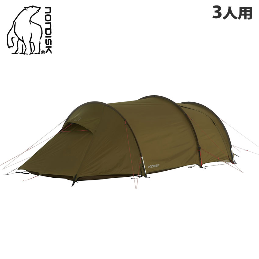 楽天市場】ノルディスク テント オップランド 3 PU テント 3人用