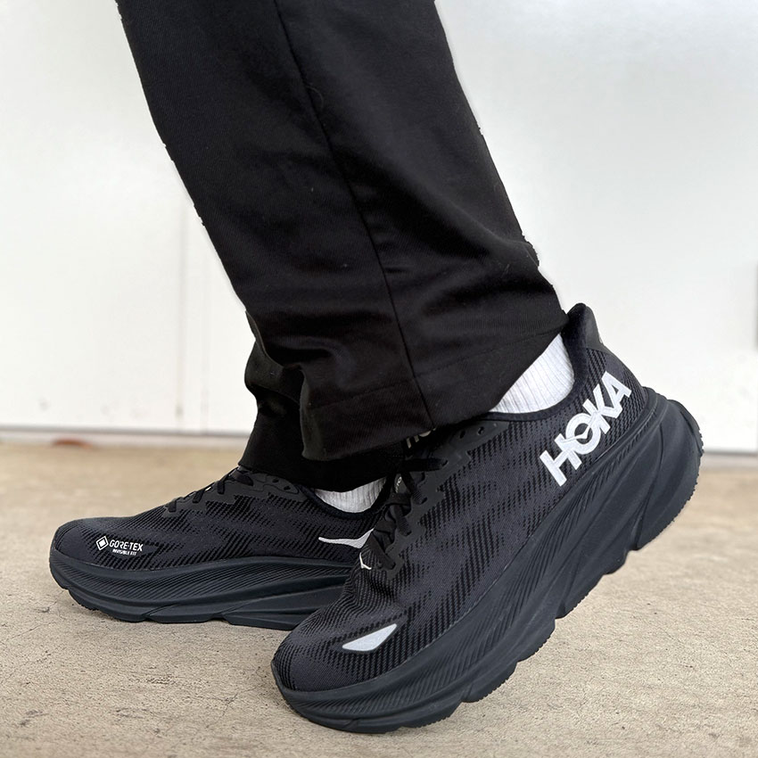 楽天市場】ホカ クリフトン 9 GTX ランニングシューズ メンズ ブラック