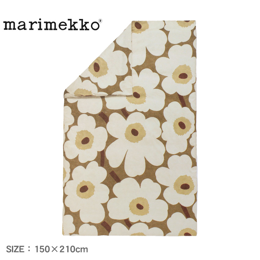 楽天市場】マリメッコ Unikko Satiini デュベカバー 150×210cm 布団