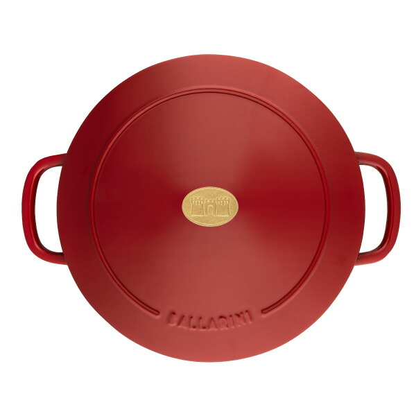 楽天市場】【公式】 バッラリーニ 鍋 ラウンド 22cm ベラモンテ レッド