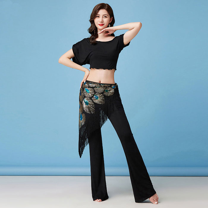 楽天市場】セットアップ(全3色) ベリーダンス レッスン着 練習着 衣装