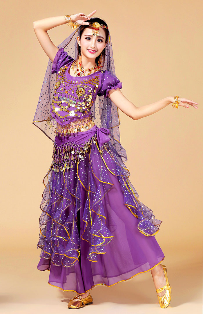 楽天市場】ベリーダンス 衣装 セット ハロウィン コスプレ衣装 全6色