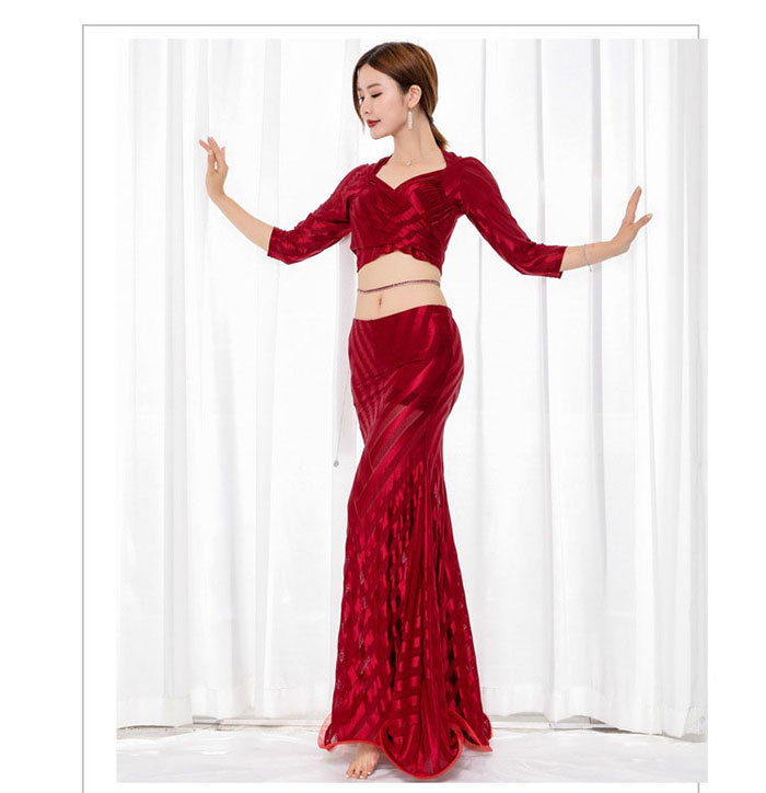 楽天市場】ベリーダンス 衣装 セット レッスン着 セットアップ