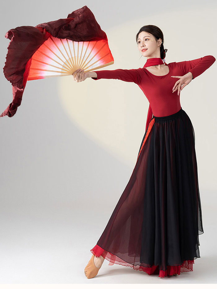楽天市場】ダンス衣装 社交ダンス トップス スカート セット衣装 長袖