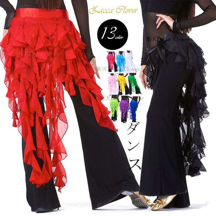 楽天市場】ベリーダンス フリル ヒップスカーフ ダンス アクセサリー