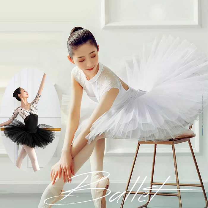 楽天市場】バレエ パニエ 大人 白 黒 バレエパニエ 6枚チュール