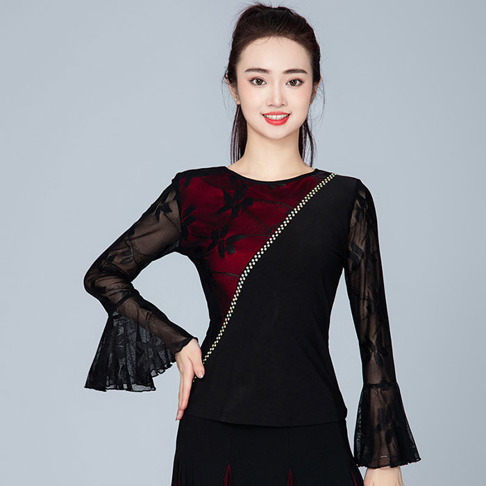 楽天市場】社交ダンス 社交ダンス衣装 衣装 社交ダンストップス