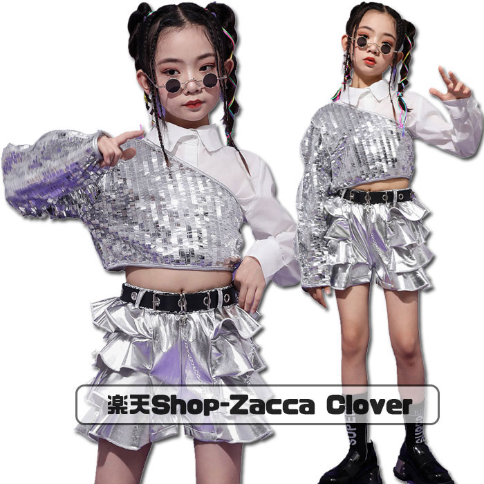 楽天市場】キッズ ダンス衣装 セットアップ ヒップホップ トップス