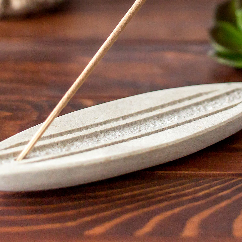 楽天市場】ストーン製 サーフボード型 お香立て お香立て おしゃれ お